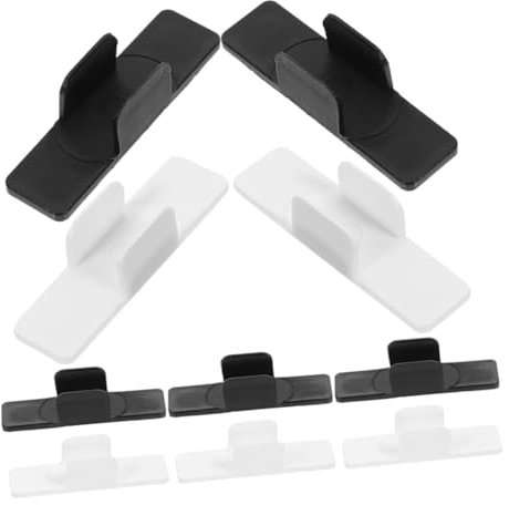 HONMEET 10stücke Selbstklebende Stifthalter Clips Für Whiteboard Förmige Stiftablage Praktische Pen Fixing Clamp Für Schule Büro Und Zuhause