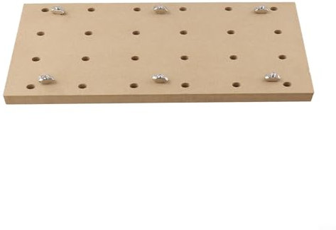 Panneau MDF haute densité pour tables d'opération dans les applications de routage CNC, dimensions 300 x 180 mm