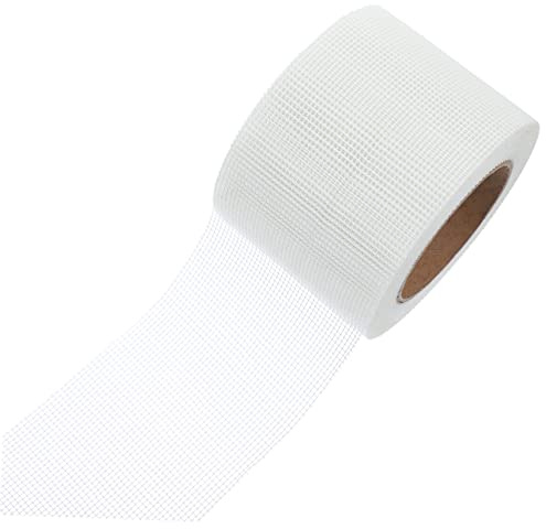 Anneome Nastro per Cartongesso Autoadesivo 10cmx30m Nastro Sigillante a Rete Rinforzo Crepe Muro Riparazione Pareti Uso Domestico e Professionale