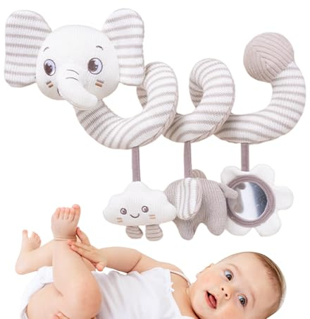 Generisch Babyspielzeug für Autositz, Baby Sinnes Spielzeug, Tierische Kinderwagen Accessoires Lernspielzeug Unterwegs Lange Autofahrten Reisen