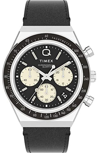 Timex Herren Chronograph Quarz Uhr Q Chrono