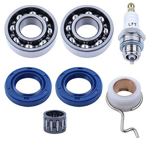 Gubeter Kit ingranaggio a vite senza fine paraolio cuscinetto albero motore, per motosega Per Stihl Ms210 Ms230 Ms250 021 023 025, 9503 003 0340, 9638 003 1581