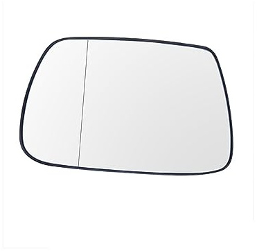 Rétroviseur Glace Rétroviseur Latéral Chauffant Chauffage En Verre Anti-buée Dégivrage Porte Rétroviseur Plat Pour Jeep Pour Grand Pour Cherokee 2005-2010 Verre Rétroviseur Voiture ( Taille : White Le