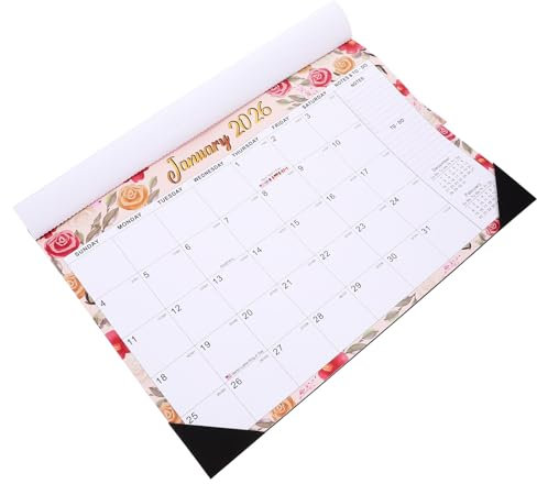 SEWACC Hängender Wandkalender Multifunktionaler Planer Für Tägliche Aufgaben Hochwertiger Wandkalender Mit Kreativen Wasserfarben-design Für Lehrer Schüler Und Büroangestellte