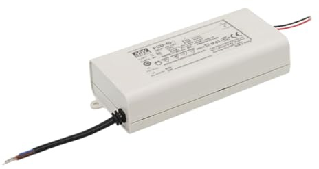 Controlador LED Mean Well PCD 60W 700mA Fuente de alimentación conmutada Convertidor de Potencia Transformador PCD-60-700B