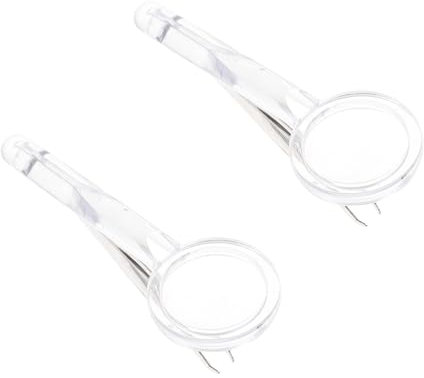 KOMBIUDA 4stücke Handheld Vergrößerungsglas Mit Pinzette Tragbares Multifunktionales Lupenwerkzeug Für Heimreparaturen Und Feine Arbeiten