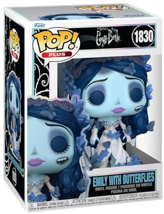 Funko POP! Movies: The Corpse Bride - Emily - Bride with Butterflies | Offizielles Cartoon/Animation Merch - Vinyl Sammelfigur als Regal Deko - Geschenkidee zum Geburtstag für Fans und Sammler