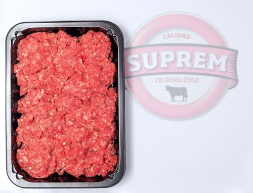 Carne Picada Gourmet de Ternera Joven SUPREM – 500g | Frescura y calidad en cada bocado de nuestra BurguerMeat