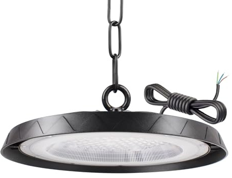 Tayire 100W UFO Proiettore LED Industriale, 10000LM 6000K High Bay Illuminazione da officina Lampada Industriale LED Lampadario Interno, Sala Proiettore Lampada per Palestra Magazzino Garage Fabbrica