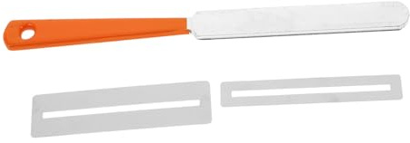 SUPVOX Kit di Riparazione per Chitarra, Strumenti per Tasti in Acciaio Inossidabile Argentato, Rettifica Tastiera e Lucidatura per Manutenzione