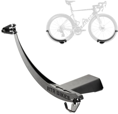 RTR BIKES MOON 1 professionell hängare/väggfäste cykelhängare – perfekt för garage eller cykelbutiker
