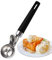 Cuchara para helado, porción de galletas con mango antideslizante, mango ergonómico fácil de agarrar para cocinas, panaderías, confitería, postres, fiestas