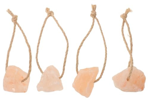 Gatuida Blocco Salino Minerale per Animali 4 Pezzi Funzione di Crescita e Salute per Cervi e Bovini, Facile da Usare, Materiale Minerale Naturale Khaki