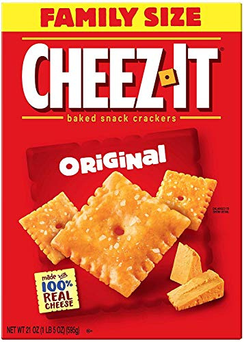 Cheez - It Original Baked Crackers - Tamaño familiar 595g