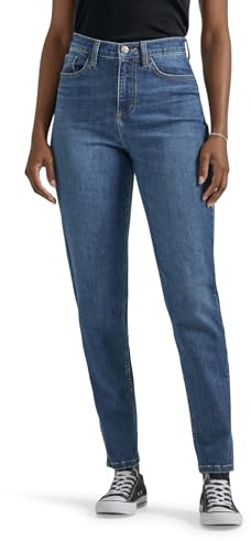 Lee Women's High Rise Mom Jean, Standout, 12