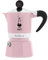 Bialetti Caffettiera Rainbow, 1 Tazze, Rosa
