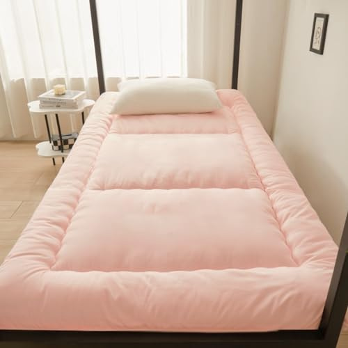 Materasso da pavimento portatile arrotolabile, materasso per bambini, adulti e studenti, design salvaspazio, comoda soluzione per dormire per camere da letto e spazi abitativi.