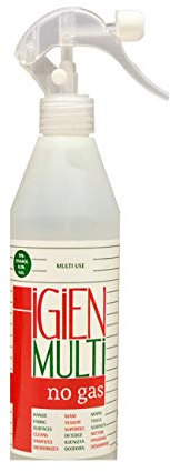 HOME PRO Rampi Igien Multi Uso Detergente Igienizzante Base Alcolica 75% con Vitamina E ed Aloe Pulizia Decontaminazione Germi Batteri Superfici Tessuti Mani