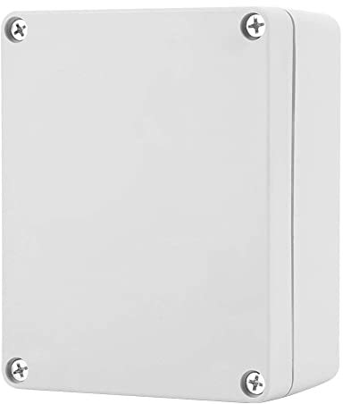 Tyenaza Caja Registro Electrico, Caja Conexiones Estanca, Caja de Conexiones Electricas, Caja Derivacion Electrica Superficie, para Equipos EléCtricos Interiores y Exteriores(115 x 90 x 55 mm)