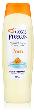 INSTITUTO ESPAÑOL Fresh Drops Eau de Cologne concentrée Famille 750 ml