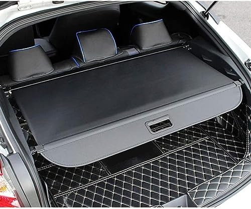 BYERZ Cubierta retráctil para SsangYong Rexton II W 2008-2019, Estante Paquetes Trasero Cortina privacidad protección Sombra Carga divisoria Maletero