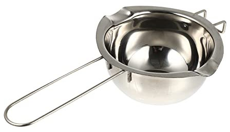 SEWOART Soap Melting Pot and Stainless Steel Wax Melting Bowl for DIY Handmade Soap Making Compact Heater Pot Suitable for Home Crafting and