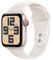 Apple Watch SE (2. Generation) GPS + Cellular 40 mm Smartwatch mit Aluminiumgehäuse in Polarstern und Sportarmband in Polarstern (S/M). Fitness und Schlaftracker, Unfallerkennung, Herzfrequenzmesser