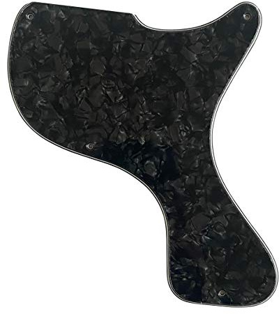 Gitarren-Pickguard für Gibson Les Paul Junior 1958 (4-lagig, Black Pearl)