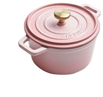 SDA287MZ Casseruole Pentola Smaltata Pentola for stufato Pentola for zuppa da 3,2 Litri Pentola in ghisa for Uso Domestico di Grande capacità Pentola