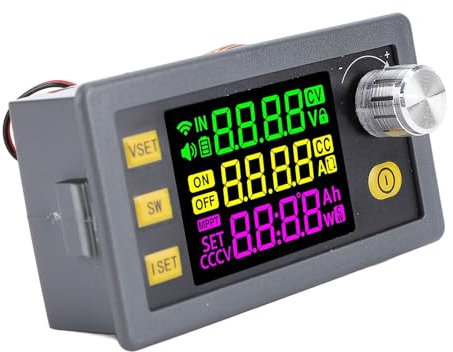 Regulador de Voltaje Ajustable Panel de Fuente de Alimentación CC Módulo de Voltios de Corriente Constante CC Fuente de Alimentación Variable Entrada de 12-72 V Salida de 0-65 V