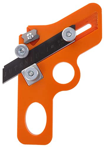 jojofuny coltello da taglio pialla a mano per la lavorazione del legno gruppo musicale piano router tenuto rifilatrice rifilatore bordi pialla universale da banco piano di blocco acciaio