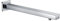 Rainsworth Braccio Doccia, Braccio Doccia a Parete per Soffione Doccia, Braccio di Prolunga per Soffione Doccia 40 cm per Soffione Fisso e Soffione Doccia a Pioggia, Quadrato, Cromo
