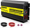 1500W/3000W Reiner Sinus Wechselrichter 12V auf 230V Reine Sinuswelle Spannungswandler, für Wohnmobil, LKW,mit eingebautem 5V/2.1A USB-Ladeanschlüssen Auto Konverter 12 V