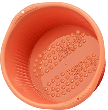 Beavorty Healthy Foot Bath Bucket Portable Bath Tub Foot Spa Bath Plastic Wash Basin Foot Soaking Basin Home Foot Spa Basin Foot Bucket Foot Bath Supply Foot Basin Home Foot Soak Bucket Spa