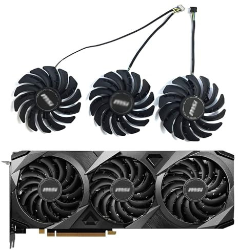 KIKIFAN 85mm 4pin PLD09210S12HH 85mm RTX3080 Cooler MSI Geforce RTX 3060 Ti 3070 3080 3090 Ventus 3X Gaming Graphics Card Fan