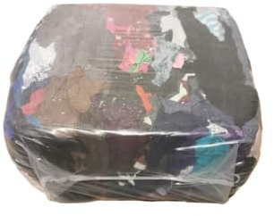 LudwigLacke Chiffons de nettoyage en coton dans un sac de 10 kg, chiffons de nettoyage, chiffons de nettoyage pour l'atelier