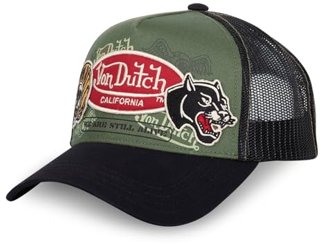 Von Dutch Casquette Trucker Filet Patch brodé Patches