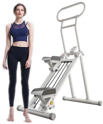 Treppenstepper, Vertical Climber für Ganzkörpertraining für das Fitnessstudio zu Hause, zusammenklappbares kompaktes Design, für Übungen im Innenbereich