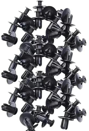 Fästklämmor För Bilen för Toyota, bil 6 mm hålnitar Fästelement Push Clip Fordonsdörr Panel Hållare Fästklämmor (50 st)