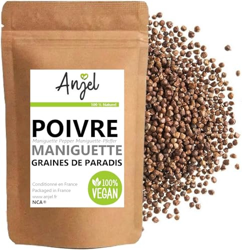 Graines de paradis - Poivre Maniguette - Epice rare et parfumée pour une touche d'originalité - 100% Naturel - NCA (50)