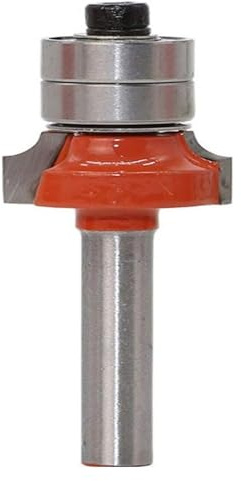 Brocas, Bits 1 unids/set cortador de madera, broca redondeada con rodamiento, enrutadora cola milano vástago 6mm, herramientas carpintería