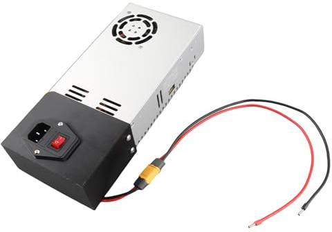 ZJchao Fuente de Alimentación de 24 V, Fuente de Alimentación Variable de Regulada para Impresora 3D de Conmutada para 3PRO Salida DC24V/15A Entrada AC110V/240V