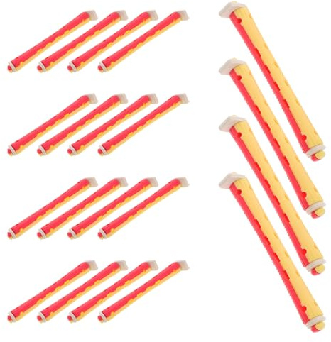 Tofficu 24pcs Hair Curler Rod Small Curling Rods DIY Hairdressing Styling Tools Creating Different Curl Patterns Practical for Home Salon Use