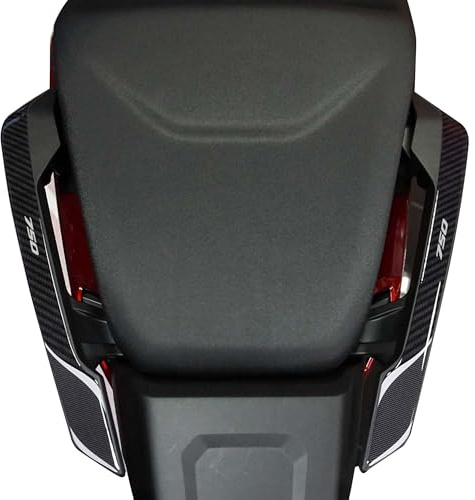 labelbike - 3D Aufkleber Motorrad Haltegriffe für Passagiere Schutz und Dekoration in Harz kompatibel mit Honda Forza 750 2021