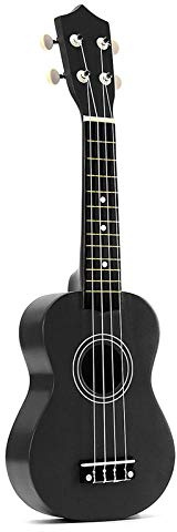 CAZARU 21-Zoll-Sopran-Ukulele-Saite 4-saitige hawaiianische Gitarren-Sopran-Ukulele