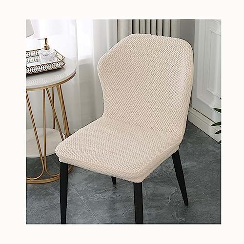 XGANGM Estilo Nórdico Funda para Silla Comedor Pack 4/2/1 con Curva Respaldo Elástica Funda de Silla Cocina Oficina No Universal Cubierta Silla Sala Estar Cocina Restaurante Hotel Hogar,B,4pcs