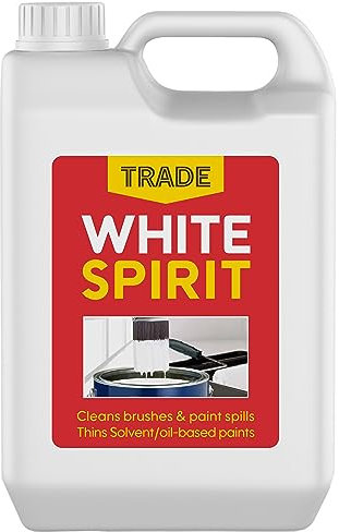 Trade White Spirit for Paint Brush Cleaner – Premium Quality Oil Paint Thinner and Degreaser- (4 L)