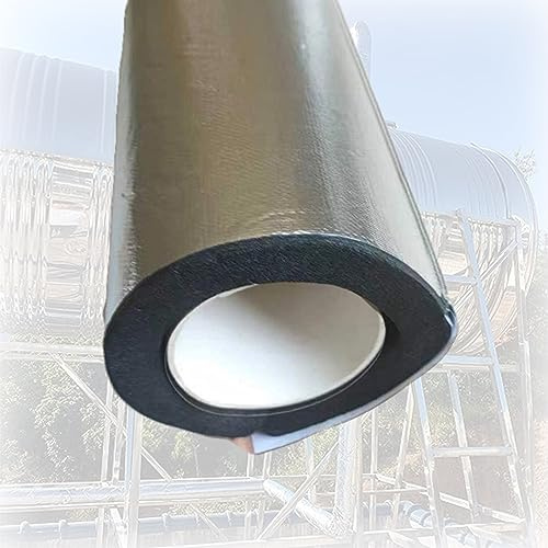 KAnduo 0.95m Pipe Insulation Foam, Opening Self-adhesive Insulation Pipe Sleeve, Antifreeze Insulation Cotton For Water Pipes,Aluminum Foil Cladding, ID22-219mm (Size : ID32mm T20mm L0.95m)