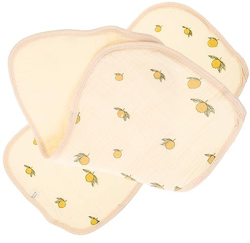 KOMBIUDA Baby Baumwoll Burp-Tuch 2 Stück Weiche Spucktücher Für Neugeborene Und Kleinkinder Hautfreundliche Mulltücher 19X10 Zoll Waschbar Und Atmungsaktiv Für Zuhause Und Unterwegs