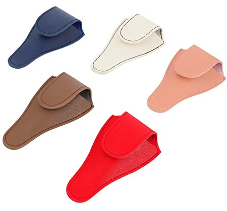 IWOWHERO Nagelscheren Tasche 5 Stück Kompakt Langlebig Aufbewahrung Für Maniküre Pediküre Scheren Schutzbeutel Reiseetui